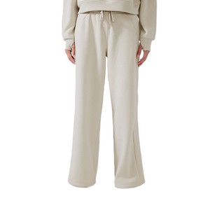 Custom <b>Black</b> <b>Women</b> Wide Leg Lounge Pants Elastic Drawstring Waist Relaxed Casual <b>Trousers</b> Wholesale Apparel USA UK EU B2B Pro - Product Image 5