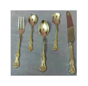 Fabricante y exportador de cubiertos de metal de acero inoxidable con cuchara, tenedor y cuchillo, cubiertos para artículos de comedor - Product Image 5