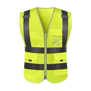 Chaleco de Seguridad de Malla Reflectante de Alta Visibilidad, Transpirable, de Poliéster, Personalizado y de Alta Calidad - Product Image 6