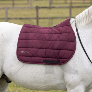Almohadillas de Silla de Montar de Contacto Cercano OEM de Alta Calidad, Nuevo Diseño Acolchado en Línea Recta, Amortiguación de Impactos para Caballos de Alta Estatura, Fábrica de Equipos Ecuestres - Product Image 3
