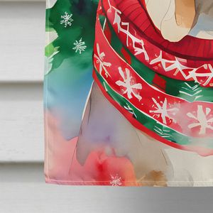 Gran Multicolor poliéster Navidad casa bandera Mastín diseño patio Banner ilustraciones para porche manga poste decorativo colgante de pared - Product Image 4