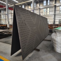 Support composite de stabilisation du trafic pour équipement de chantier naval, en PE, antidérapant, résistant aux UV, modulaire, pour la protection du sol