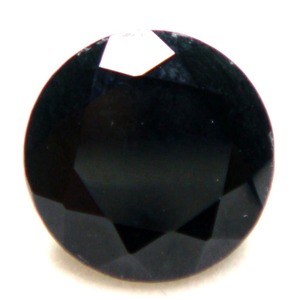 Excellent Onyx noir naturel de qualité supérieure taille libre ronde forme brillante coupe à facettes à la main pierres précieuses en vrac pour la fabrication de bijoux - Product Image 2