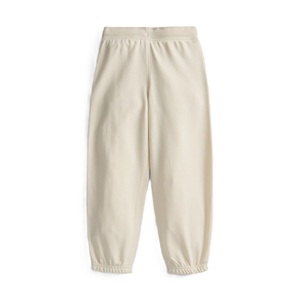 Pantalon de jogging long à cordon de serrage, taille élastique, poches, mi-lourd, décontracté, couleur unie, en tissu tricoté mélange de coton - Product Image 6