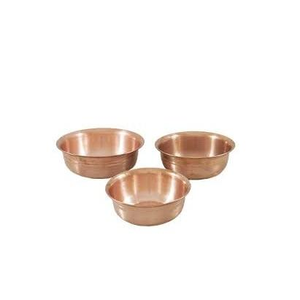 Bol de service en cuivre tendance, artisanat en cuivre de haute qualité, taille personnalisée, prix abordable - Product Image 4