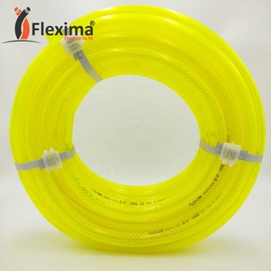 Flexima Tuyau d'arrosage tressé flexible toutes couleurs haute intensité PVC durable haute pression non toxique écologique taille 3/4 "à 12" - Product Image 5
