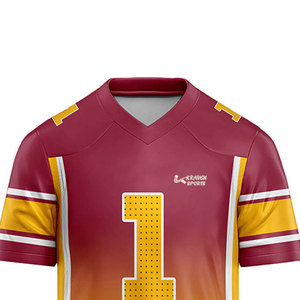 Jersey de Fútbol Americano de Diseño Nuevo, Hecho en Fábrica, de la Mejor Calidad, Personalizado con su Propio Diseño - Product Image 4
