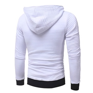 Sweat-shirt pour homme de haute qualité fabriqué au Pakistan, noir et blanc, vêtements d'hiver respirants et imperméables, 100% coton biologique et polyester - Product Image 6