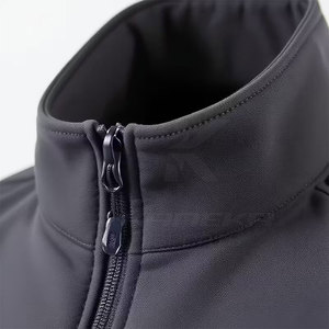 Gilet softshell décontracté respirant en tissu résistant au vent pour l'hiver, col montant, idéal pour la marche, la randonnée et l'usage quotidien - Product Image 5