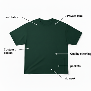 Camisetas de Verano Casuales Personalizables de Manga Larga para Hombre, de Alta Calidad, 100% Algodón, Transpirables, de Secado Rápido, Ecológicas, de Corte Holgado - Product Image 6