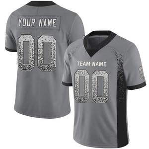 Vente en gros de tissus en maille polyester OEM 140-180 GSM, maillots de basket-ball personnalisés pour les fans, numéros et logos personnalisés, impression par sublimation - Product Image 5