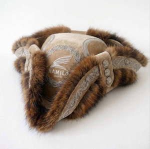 Sombrero de Fieltro de Lana de Alta Calidad 2026, Estilo Vaquero Francés, para Hombre, Negro, Tricorne, Triangular, Guardia de Honor, Estilo Napoleón - Product Image 6