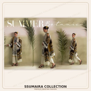 Colección de Césped Gul Ahmed Bagheecha 2026 |   3 Conjuntos de Trajes de Lino Bordados Estampados |   Ropa de Mujer Paquistaní al por Mayor - Product Image 2