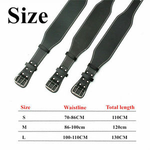 Ceinture de musculation réglable antidérapante en cuir de vachette de 4 pouces pour le soutien du dos, idéale pour le développement musculaire, unisexe, OEM, vente chaude - Product Image 3