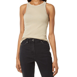 Summer Backless Neck Tank <b>Tops</b> Sleeveless Gym Workout Vest Buy Backless <b>Cross</b> woman Gym Vest - Product Image 4