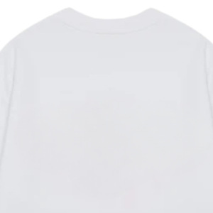 Camiseta Premium para Hombre, 100% Algodón, 230g, Bordada, Blanca Clásica, Cómoda, Informal, Estilo Urbano, Suave y Transpirable - Product Image 5