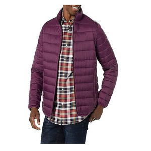 Chaqueta Acolchada 100% Nailon con Cuello Alto, Diseño de Parches, Impermeable y con Forro Grueso - Product Image 3