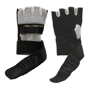 Adjustable Elastic Boxing Inner <b>Gloves</b> With Gel Padding Designed For Muay Thai MMA Fitness Training Unisex Wrist Support Wraps - Product Image 4