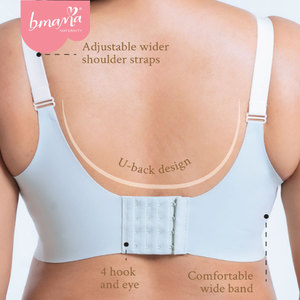 Top de encaje con extracto de té verde de 2 tonos, bragas de Bikini de momias posparto prenatales de talla grande para adultos, acolchado de maternidad sólido - Product Image 3