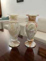 Vase en marbre onyx vert, fait main, luxe, pierre naturelle, vase à fleurs pour la décoration de la maison, centre de table, vente en gros