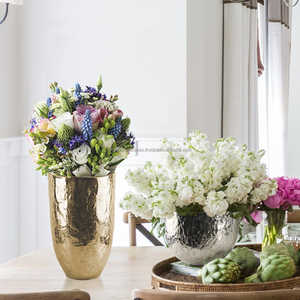 Vase de table contemporain moderne en fer forgé fait main, pièce décorative élégante pour la maison, le bureau, le sol ou le mur WONDER OVERSEAS - Product Image 4