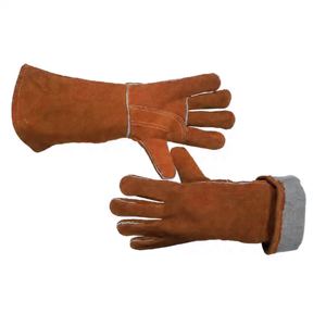 Guantes de Seguridad de Cuero Vacuno de Alta Calidad, Certificados CE, Resistentes a Cortes y al Calor, 11 oz, Duraderos, Protección Personal - Product Image 2