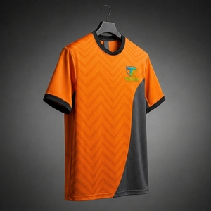 เสื้อฟุตบอลแบบกำหนดเอง เสื้อผ้ากีฬาประสิทธิภาพสูง เสื้อฟุตบอลน้ำหนักเบา ผลิตจากโพลีเอสเตอร์ ระบายอากาศได้ดี ซับเหงื่อ - Product Image 6