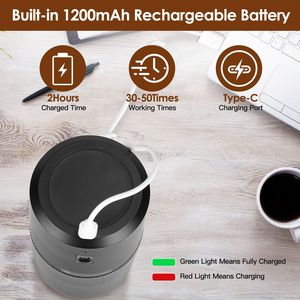 Molinillo de Café Eléctrico Inalámbrico Portátil con 5 Niveles de Grosor, Núcleo de Cerámica y Batería Recargable Extraíble - Product Image 6