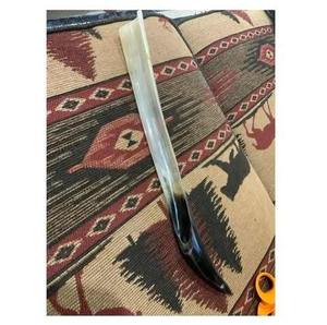 Cuchara de zapatos larga de cuerno natural, herramienta auxiliar premium y suave para el uso diario del calzado - Product Image 5