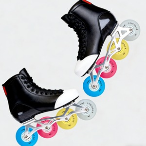 <span class=keywords><strong>Ruedas</strong></span> para Patines en Línea de 76mm 64mm 80mm, LED Luminosas Intermitentes, PU Impermeable, Duraderas, Ligeras, Brillo Ajustable, para Exteriores y Alta Velocidad - Product Image 3