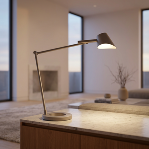 Modern Metal <b>Touch</b> Control Desk Lamp Adjustable Gooseneck LED Matte Finish Task Lamp Study Room Office ODM OEM Factory - Product Image 3