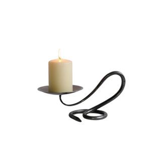 Portavelas de hierro fundido forjado a mano de alta calidad con acabado revestido para decoración, para iluminación, para decoración de dormitorio - Product Image 3