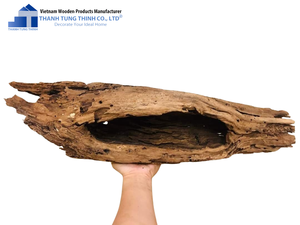 Decoración de Acuario de Madera Natural Thanh Tung Thinh, Adorno de Madera Duradero de Forma Irregular para Pecera - Product Image 2