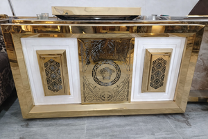 Comptoir de Restauration Professionnel Moderne et Classique pour Événements de Mariage, Buffet de Luxe, Présentoir Alimentaire Personnalisé, Snacks - Product Image 5