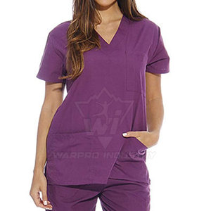 Trendy Medical Scrub <b>Set</b> for Women Comfortable Nursing Apparel for <b>Doctors</b> and Hospital Staff Daily Wear Women Scrub Uniform - Product Image 6