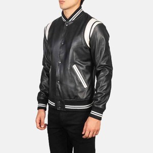 Chaqueta Varsity Vintage Original de Poliéster/Algodón, Transpirable, para Hombre, al Mejor Precio, Premium, para Béisbol, Temporada de Invierno, OEM - Product Image 2