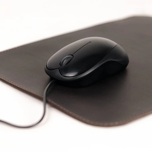 Premium Genuine Leather Mousepad Bulk Wholesale Customized Logo Anti Skid Desk Protector Large Writing Surface LMP-0032 - Product Image 1