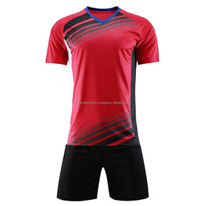 ชุดเสื้อฟุตบอลสำหรับผู้ชาย,ชุดเสื้อฟุตบอลพิมพ์ลายโพลีเอสเตอร์100% แบบระเหิดมีโลโก้ - Product Image 6