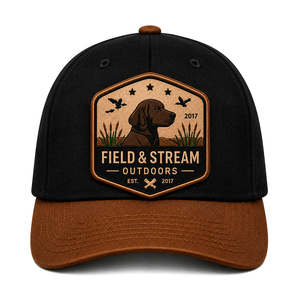 Casquette de baseball en coton de haute qualité, unisexe, 6 panneaux, ajustée, personnalisable avec broderie, style sportif, vente en gros - Product Image 1