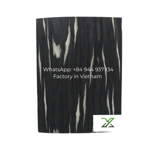 Eco Friendly Rotary Cut Engineered Ebony <b>Veneer</b> Panels 2500x640mm High Quality for Furniture and Doors Use - Product Image 6