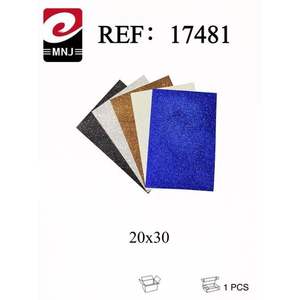 Papier mousse brillant GOMA EVA, 5 feuilles pour travaux manuels en papier - Product Image 3