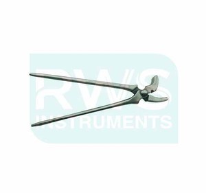 Instruments vétérinaires RWS de haute qualité, castrateur sans sang avec cordon de blocage, manuel, en acier inoxydable, pour application auriculaire - Product Image 4