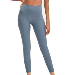 Leggings Deportivos Personalizados para Mujer, Cintura Alta, Diseño Sólido, Pantalones de Yoga para Entrenamiento, Tallas Grandes - Product Image 1