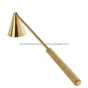 Azora Industries' Trending Antique Acabado Latón Vela Snuffer Calidad Premium para snuffing decorativo para ocasiones navideñas - Product Image 5