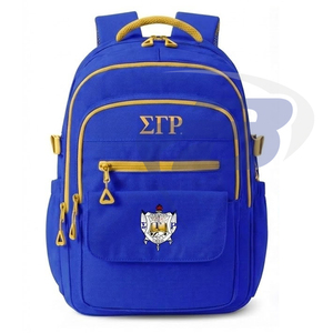 Sigma Gamma Rho SGR Sorority <b>Backpack</b> <b>Laptop</b> Bag Stylish School & Travel <b>BackPack</b> - Product Image 2
