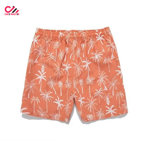 <b>Men</b> Casual Swim <b>Trunks</b> 100% Polyester Solid Pattern Eco-Friendly Quick Dry 1 Piece Front Logo Wholesale Price Good Quality - Product Image 4