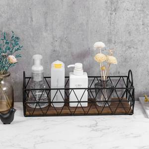 Cesta Organizadora Moderna de Lujo de Acero Inoxidable, Estructura de Alambre Geométrica Decorativa para Escritorio, Sala de Estar, Encimeras y Bebidas - Product Image 6