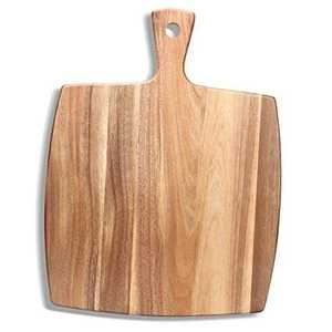 Planche à découper en bois massif H CRAFT HAC-110, bois naturel, fabriquée à la main, rectangulaire, écologique, passe au lave-vaisselle - Product Image 3