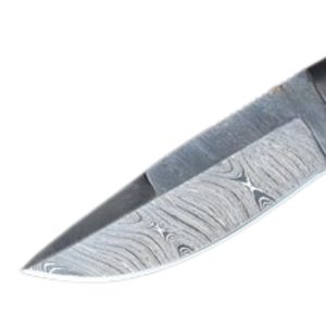 <b>Hand</b> Forged Damascus Steel Hunting Knives Outdoor Bushcraft Camping Field Cutting <b>Tools</b> With Full Tang Construction and Grip - Product Image 4