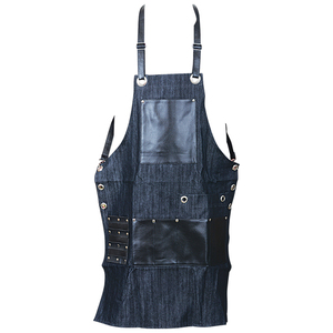 Tablier rose tendance 2026 pour femmes avec poches, en tissu polyester tissé, pour personnel de restaurant et bar, idéal pour les barman et serveurs - Product Image 4